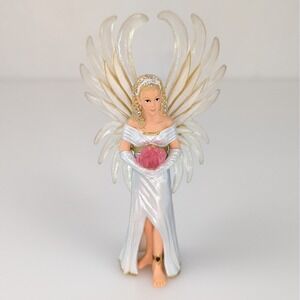 Schleich Sireel Wedding Bride Angel Winged Figurine Collectible Statue Sitter